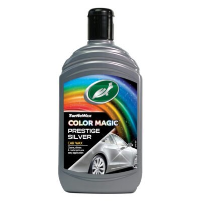 Полироль для кузова с восстановлением цвета Turtle Wax Color Magic Prestige Silver 500мл Серебро (52710)