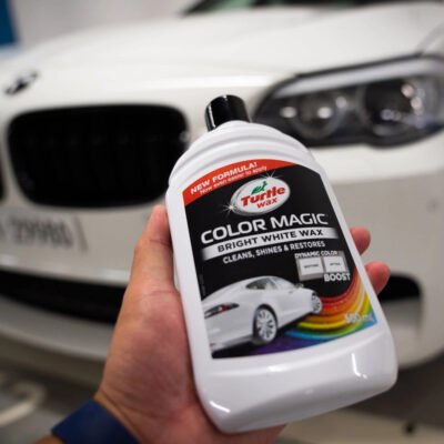 Полироль для кузова с восстановлением цвета Turtle Wax Color Magic Bright White 500мл Белая (53241) 5