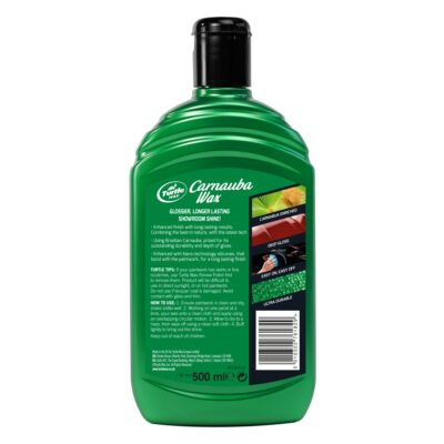 Жидкий полироль с воском Карнауба Turtle Wax Carnauba Wax 500 мл (53002) 2