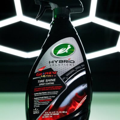 Полироль для чернения шин с графеном Turtle Wax HS Tyre Shine Тригер 680мл (53747) 7