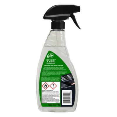 Полироль для чернения шин и пластика Turtle Wax Wet-n-Black 500мл (53943) 2