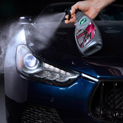 Полироль кузова с керамикой 3в1 Turtle Wax HS Ceramic 3in1 Detailer Сухая мойка 500мл (53354) 4