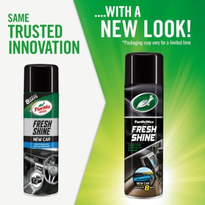 Полироль пластика Turtle Wax Fresh Shine New Car с запахом Новый автомобиль 500мл (53007) 3