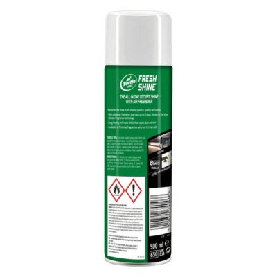 Полироль пластика Turtle Wax Fresh Shine Vanilla с запахом Ваниль 500мл (53010) 2