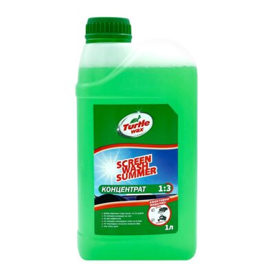 Омивач скла Turtle Wax концентрат 0 ºC 3 в 1 літній 1л (S4047)