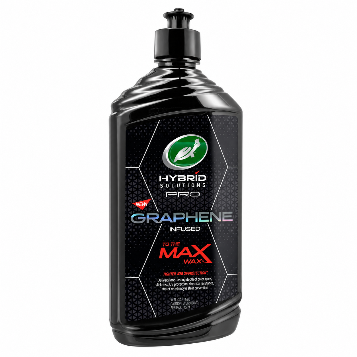 Жидкий воск с графеном Turtle Wax Hybrid Solutions Pro Graphene Max Wax 414 мл (53710) 2 Жидкий воск с графеном Turtle Wax Hybrid Solutions Pro Graphene Max Wax 414 мл (53710) — изображение 2