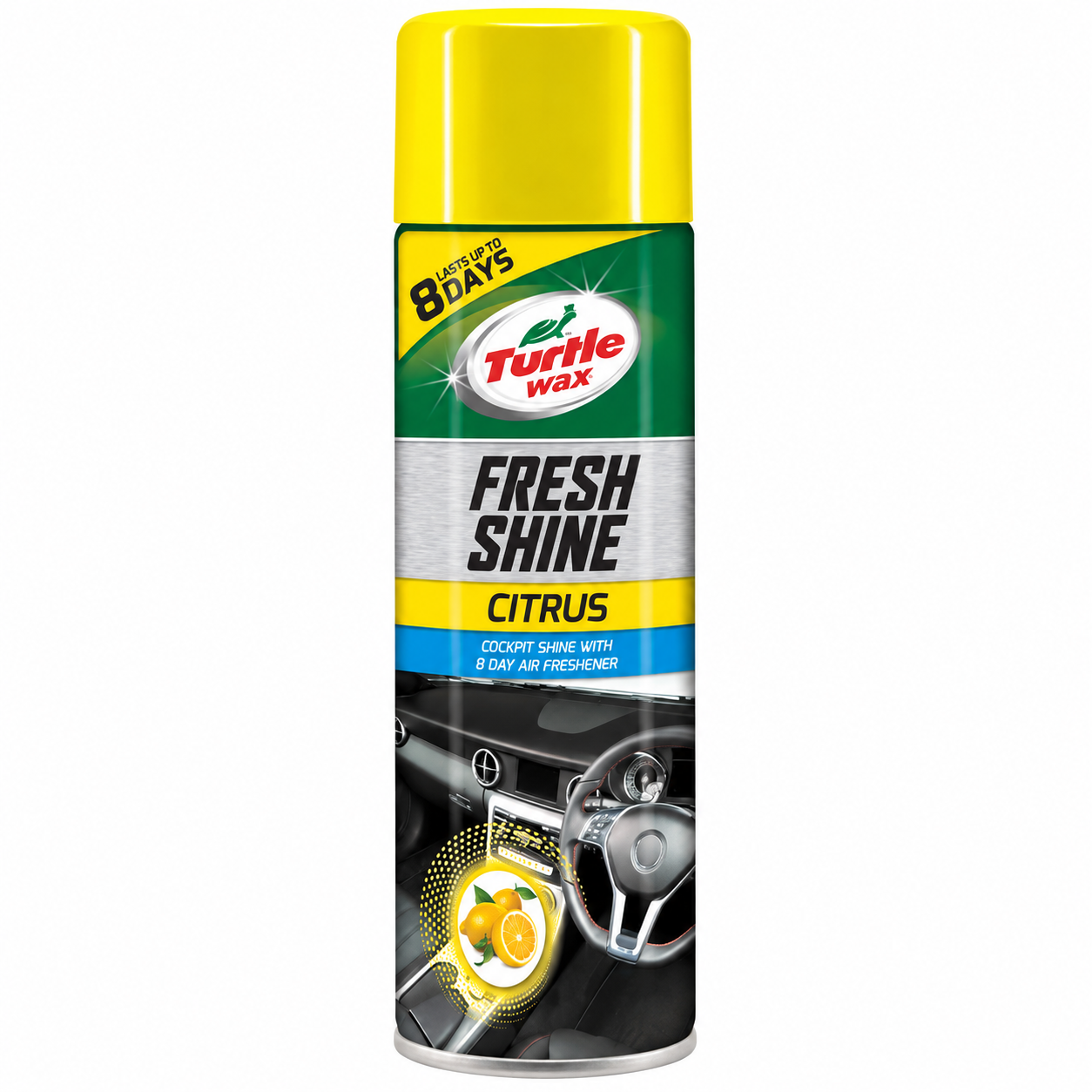 Средство для ухода за панелью приборов Turtle Wax GL Fresh Shine Lemon 500 мл (52785) Средство для ухода за панелью приборов Turtle Wax GL Fresh Shine Lemon 500 мл (52785)