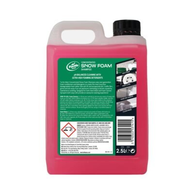 Высокопенящийся шампунь Turtle Wax Detailing Snow Foam для мойки автомобиля Снежная Пена, 2.5л (70192) 2