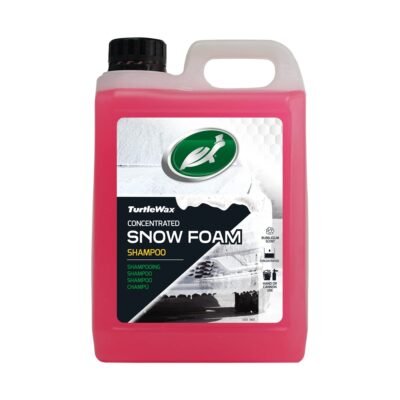 Высокопенящийся шампунь Turtle Wax Detailing Snow Foam для мойки автомобиля Снежная Пена, 2.5л (70192)