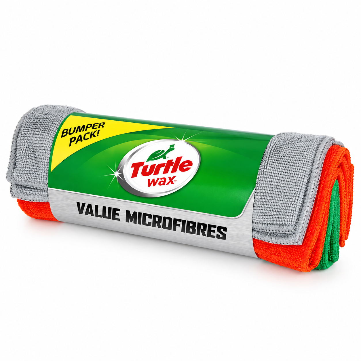 Набор микрофибровых салфеток Turtle Wax Value Microfibre Cloths 40×30 см, 6 шт. (X9338TD) 3 Набор микрофибровых салфеток Turtle Wax Value Microfibre Cloths 40×30 см, 6 шт. (X9338TD) — изображение 3