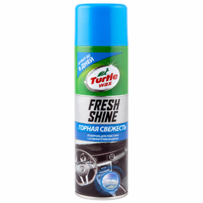 Полироль для пластика Turtle Wax Fresh Shine «Горная свежесть» 500 мл (53008)