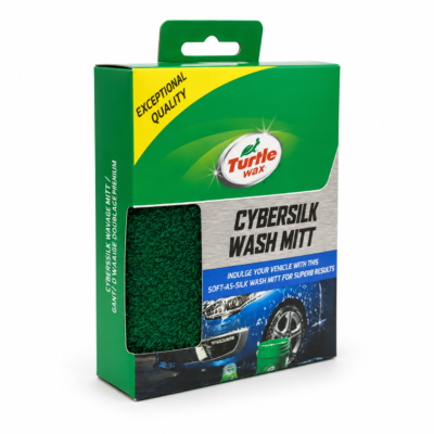 Премиальная рукавица для мойки автомобиля Turtle Wax Cybersilk Wash Mitt (X1670td)